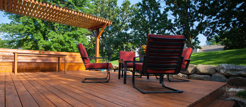 Deck Stain in Raleigh, NC