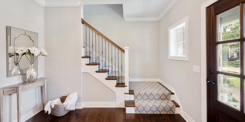 Stairway Painting in Cary, North Carolina