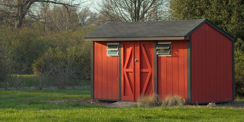 Shed Painting in Cary, North Carolina